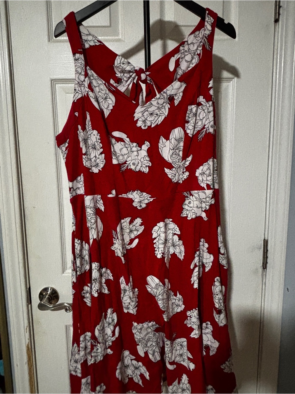 Torrid Lilo and Stitch red skater dress